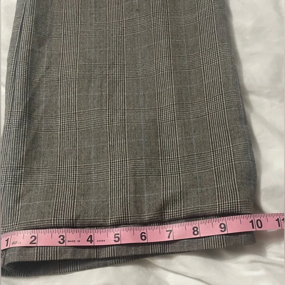 J Crew Italian Wool Herringbone Wide Leg Pants Trousers - Picture 15 of 16